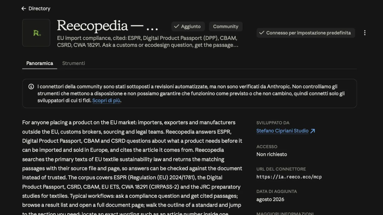A Reecopedia eszközünk most már az Anthropic könyvtárban is szerepel